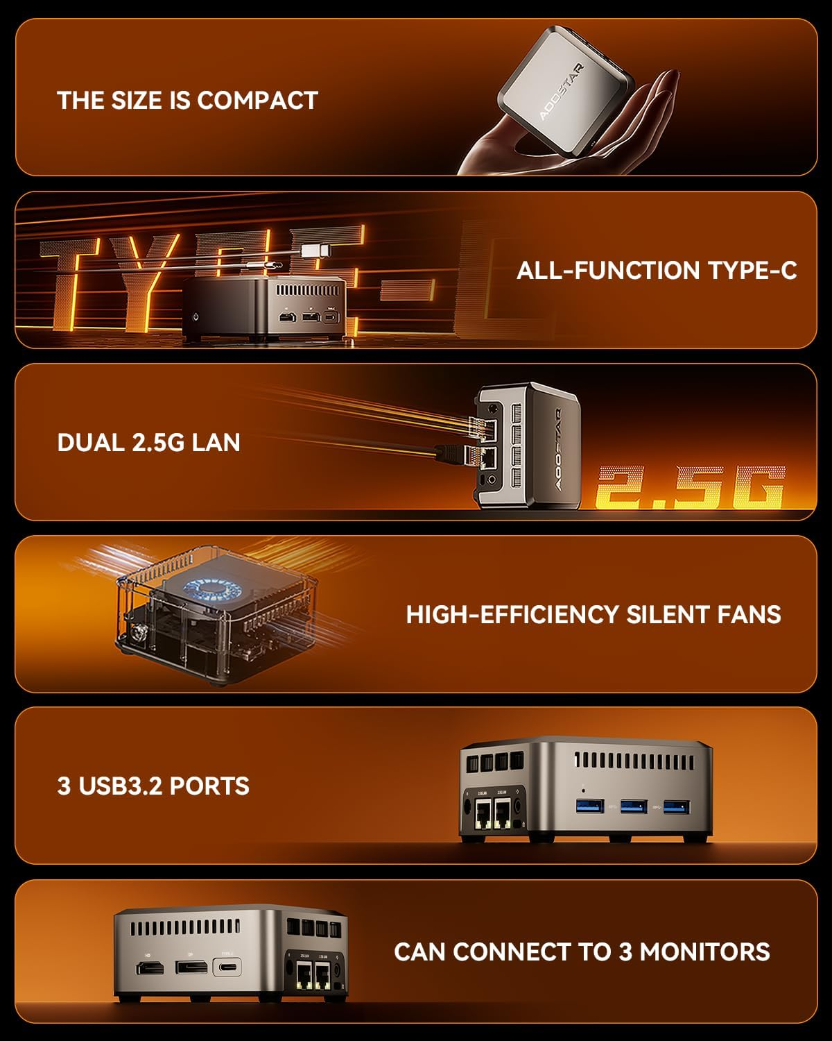 Mini PC N150 W11 PRO, Mini Desktop Computer with LPDDR5 12GB RAM 256GB M.2 2242 SSD, Mini Computer 4K Triple Display/Dual 2.5G Lan/Wifi5/Bt5 for Office/Business