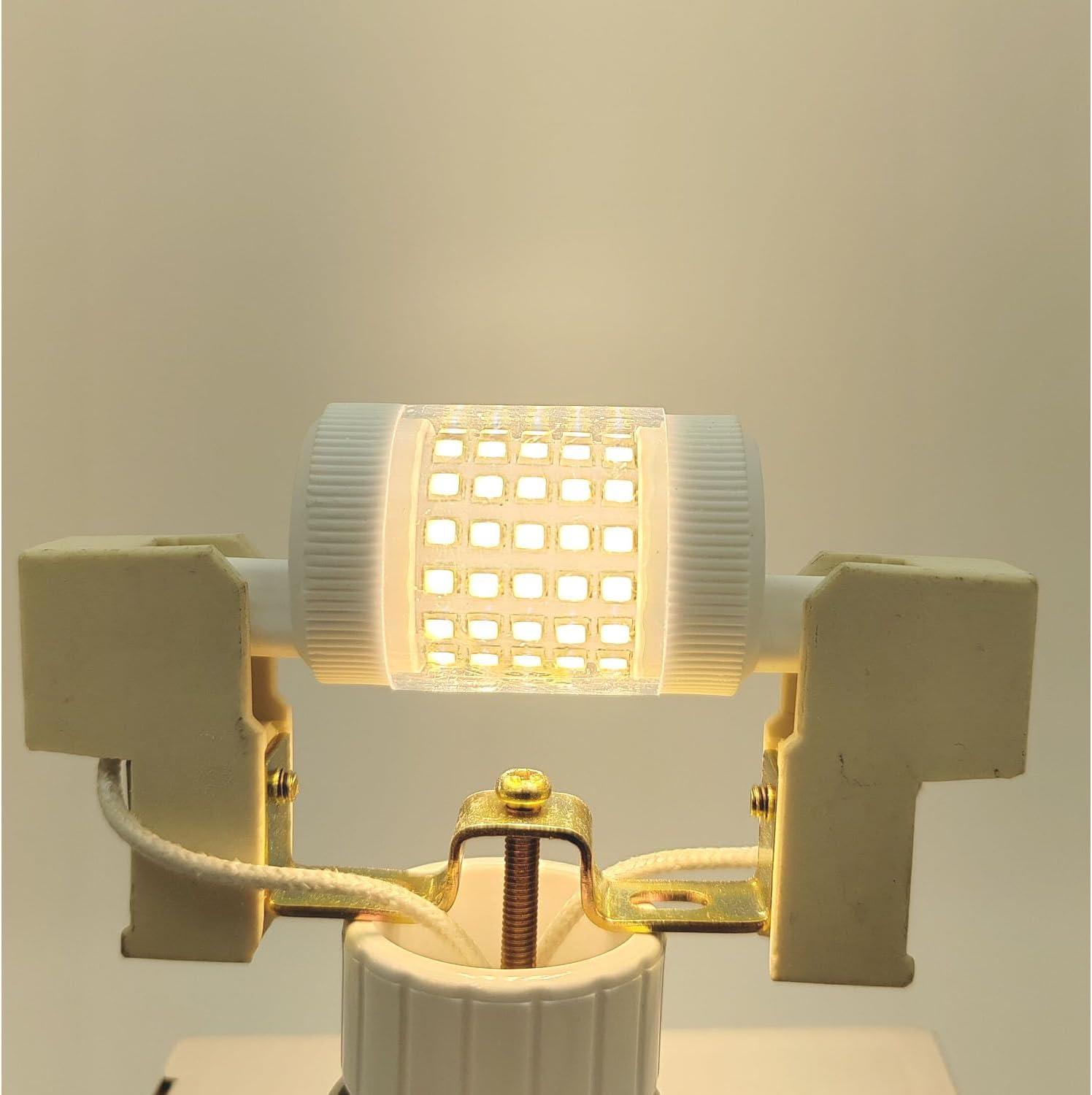 QLEE 12 W R7S LED Lamp 78 Mm 150 W Equivalent Halogen Lamp 3.1 Inch Dimmable Double-Ended J Base T3 R7S 78 Mm LED Lamp 220 V Floodlight Reading Work Safety Floor Lamp Soft Light 2 Pieces image number 6