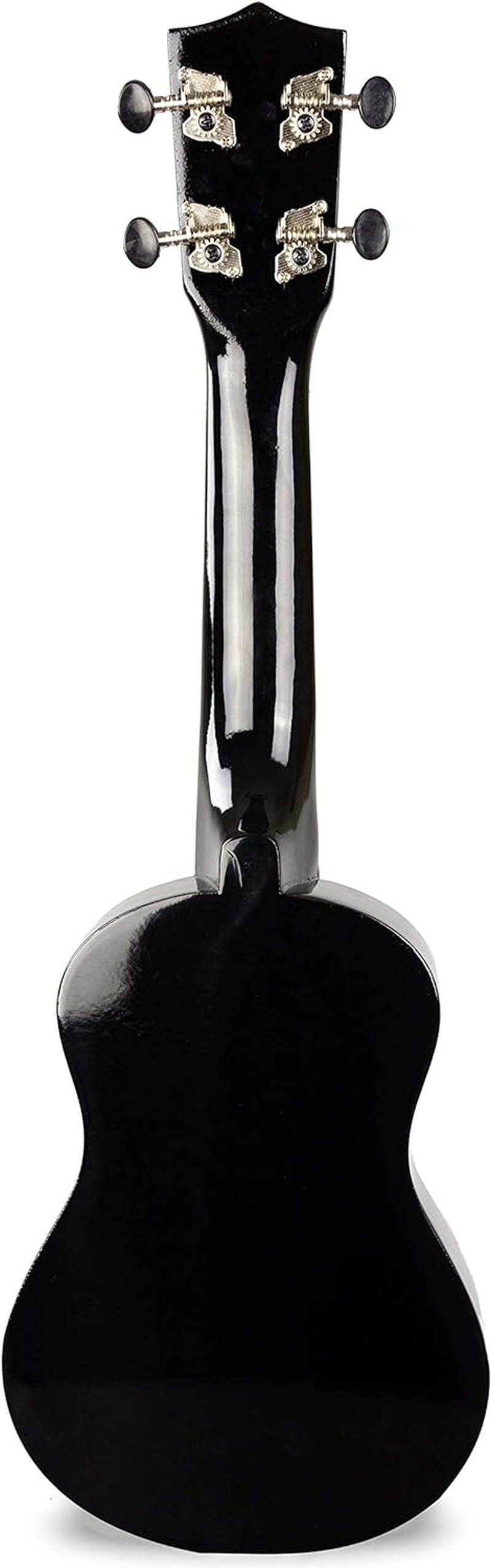 Rockjam, 4-String Ukulele, Right, Black, Soprano (UK-222-BK) image number 3