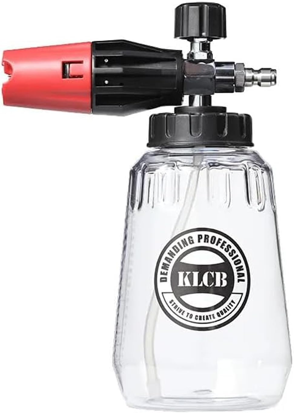 Big Nozzle Foam Cannon &ndash; High-Pressure Snow Foam Gun for Car Wash, 1/4" Quick Connect, Adjustable Spray Pattern, Heavy-Duty Bottle, Fits Standard Pressure Washers