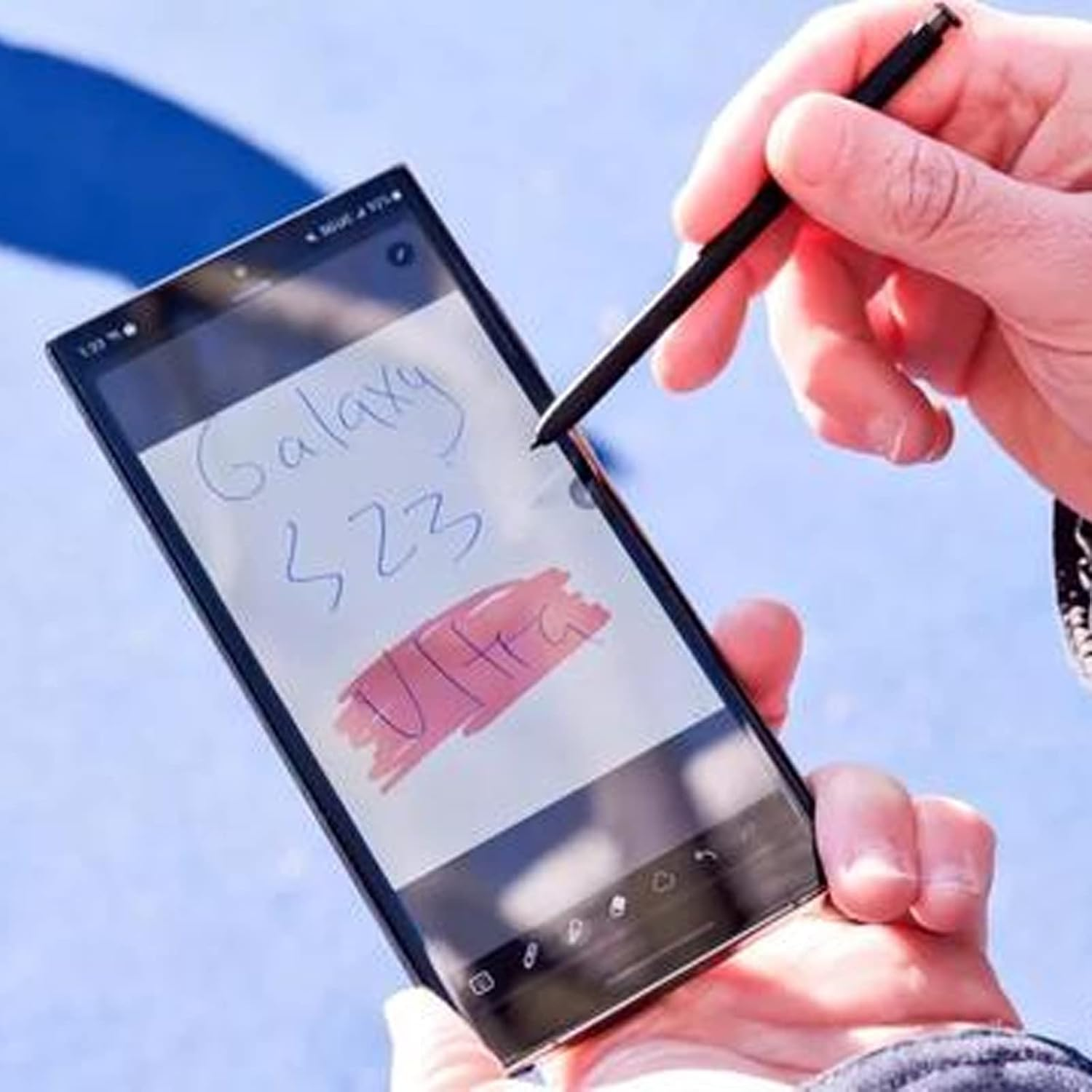 Phantom Black Galaxy S23 Ultra Pen for Samsung Galaxy S23 Ultra 5G Stylus Pen image number 6