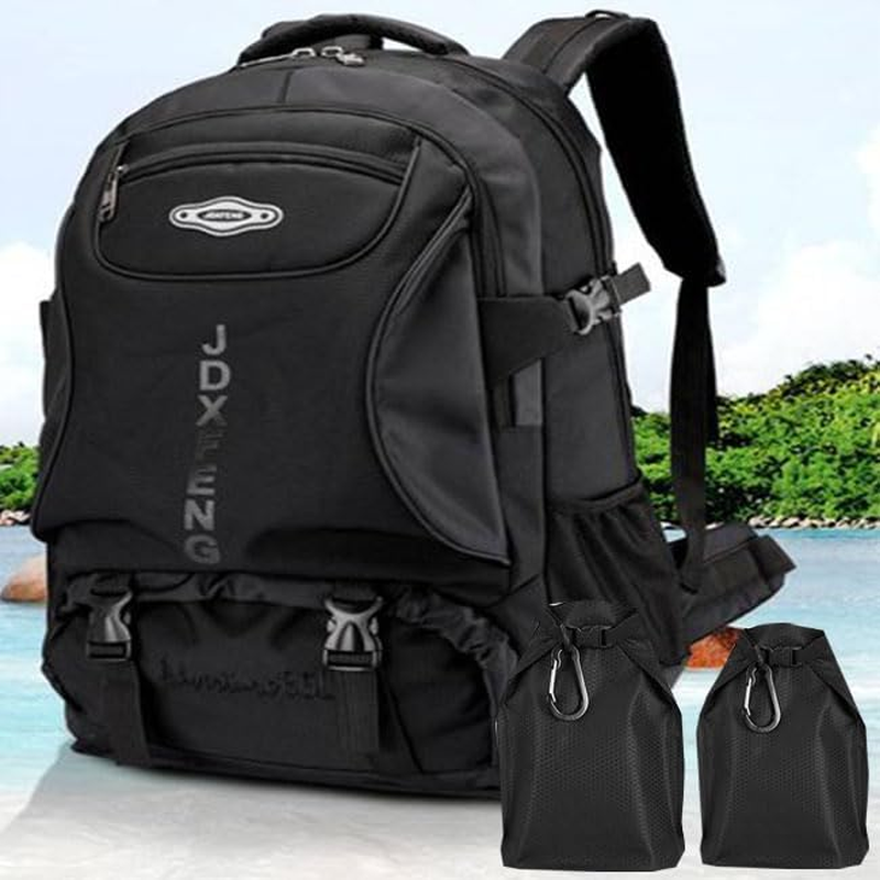 Limcryspp 2 Travel Soap Bag - Waterproof, Leak-Proof, Portable Soap Box, Foldable Shampoo Soap Storage Bag, Perfect for Camping and Travel Enthusiasts (A) image number 3