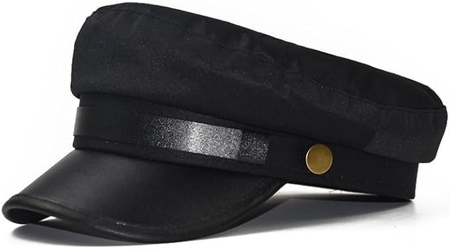 Unisex Beret, Sun - Protective and Breathable Flat - Top Hat, Suitable for Daily Fashion Accessories (Black, One Size) image number 5