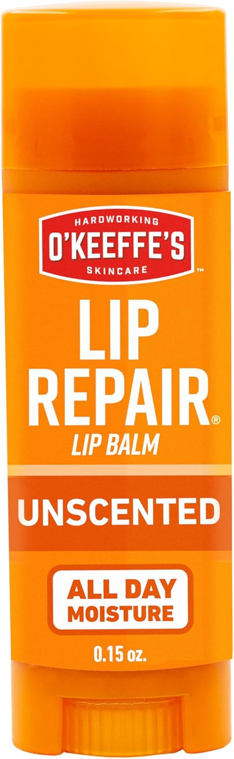 O'Keeffe'S Lip Repair Unscented Lip Balm, 4.2G &ndash; for Extremely Dry, Cracked Lips. All-Day Moisture with 7 Moisturising Ingredients Relieves & Heals Very Dry Lips with a Flexible Barrier image number 3
