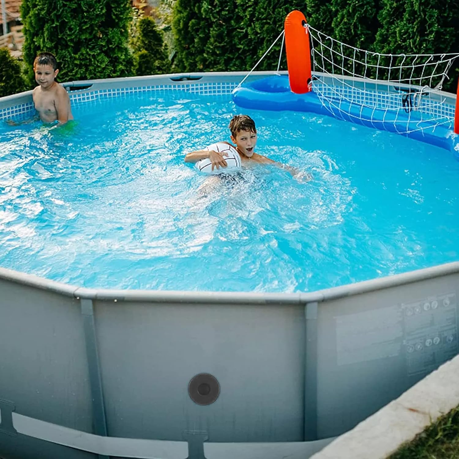 AGDGV Pool Wall Plug Replacement for Intex Bestway Coleman, above Ground Swimming Pool Strainer Hole Plug, Filter Pump Water Stopper Drainer Plugs for Pools (Pack of 4, Black) image number 5