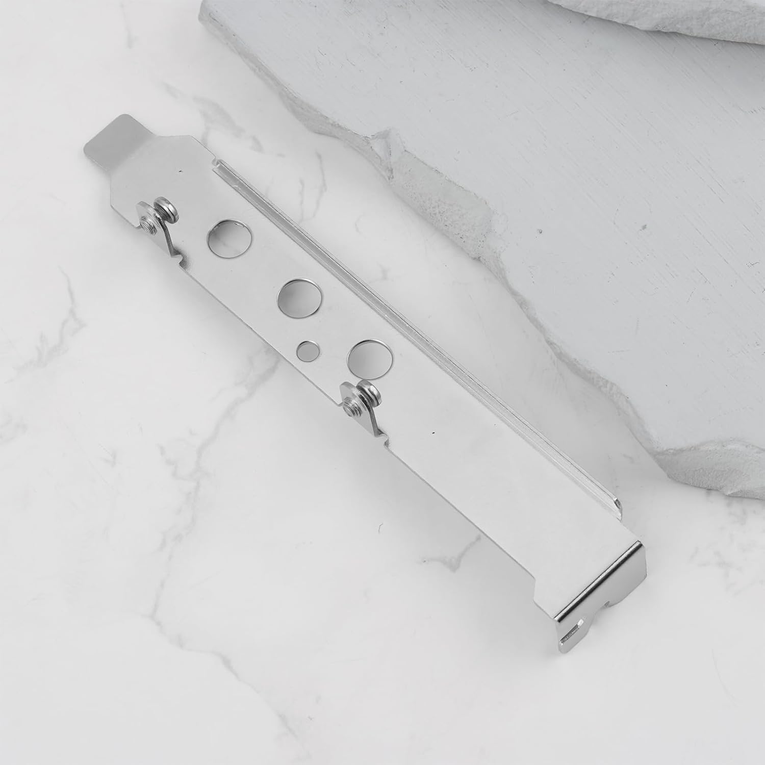 2Pcs 3 Hole Full Height Bracket Compatible with Standard PCI AGP Slot Case image number 5