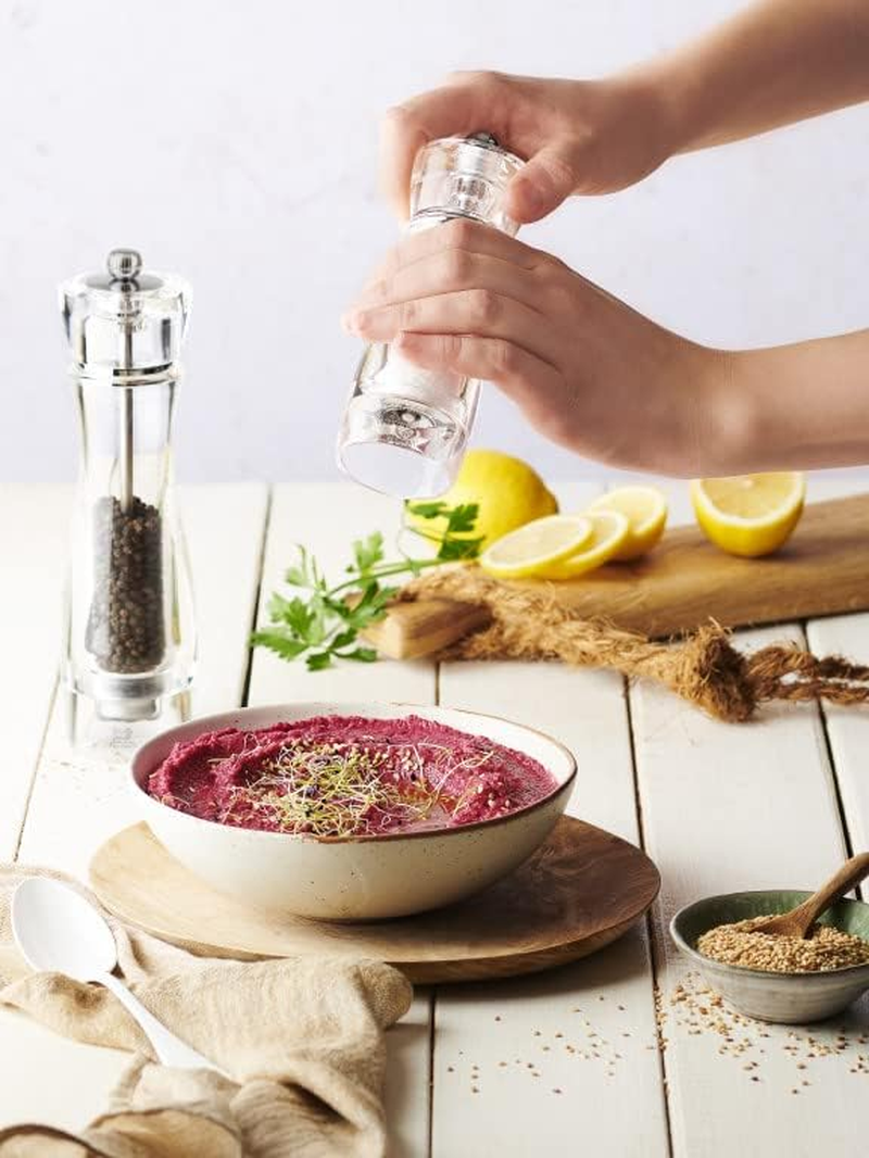 Peugeot Vittel Mills Manual Salt Mill, Clear, 830011 image number 2