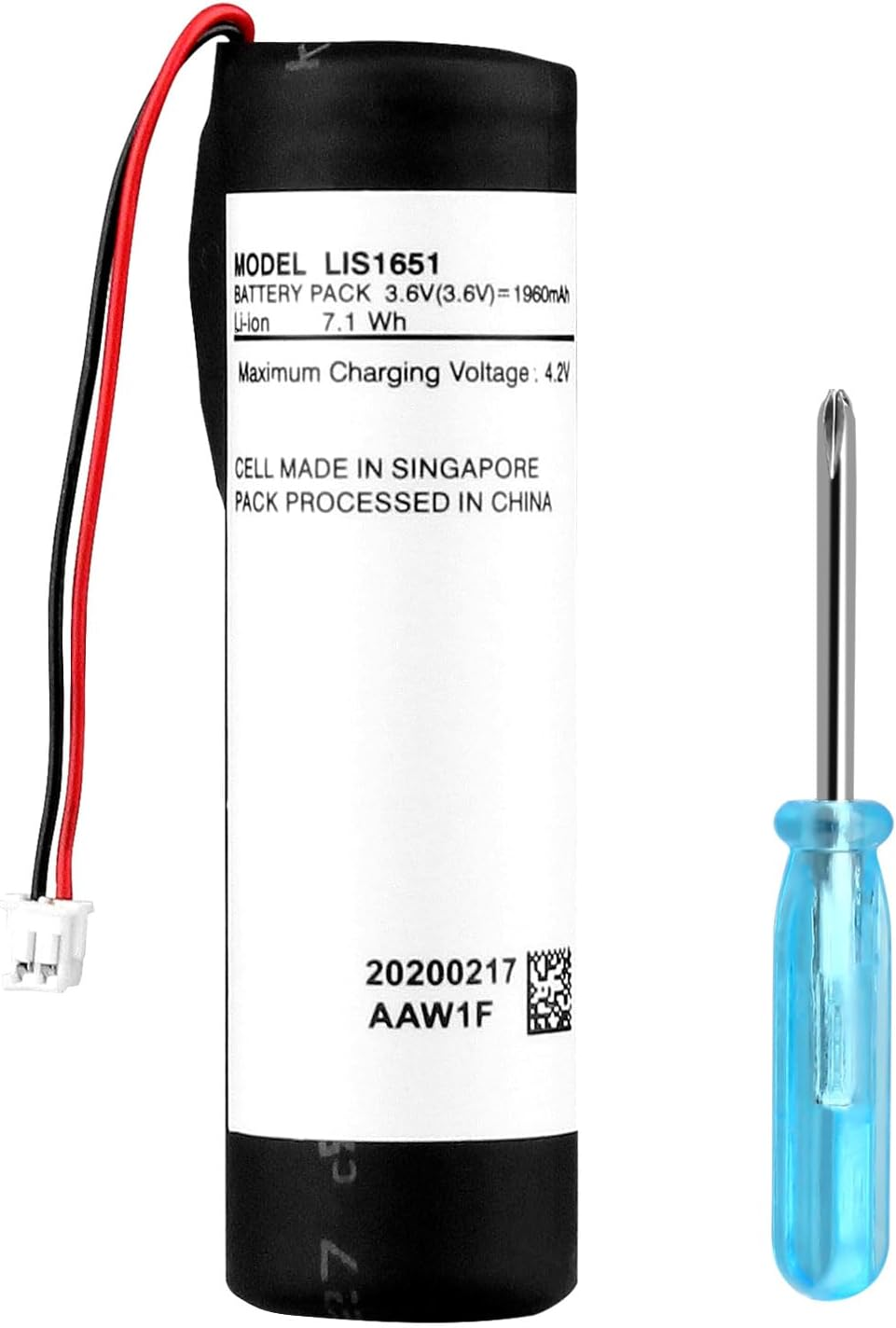 OSTENT 1960Mah Li-Ion Battery Pack Rechargeable Lithium-Ion Replacement for Sony PS4 VR Motion Controller