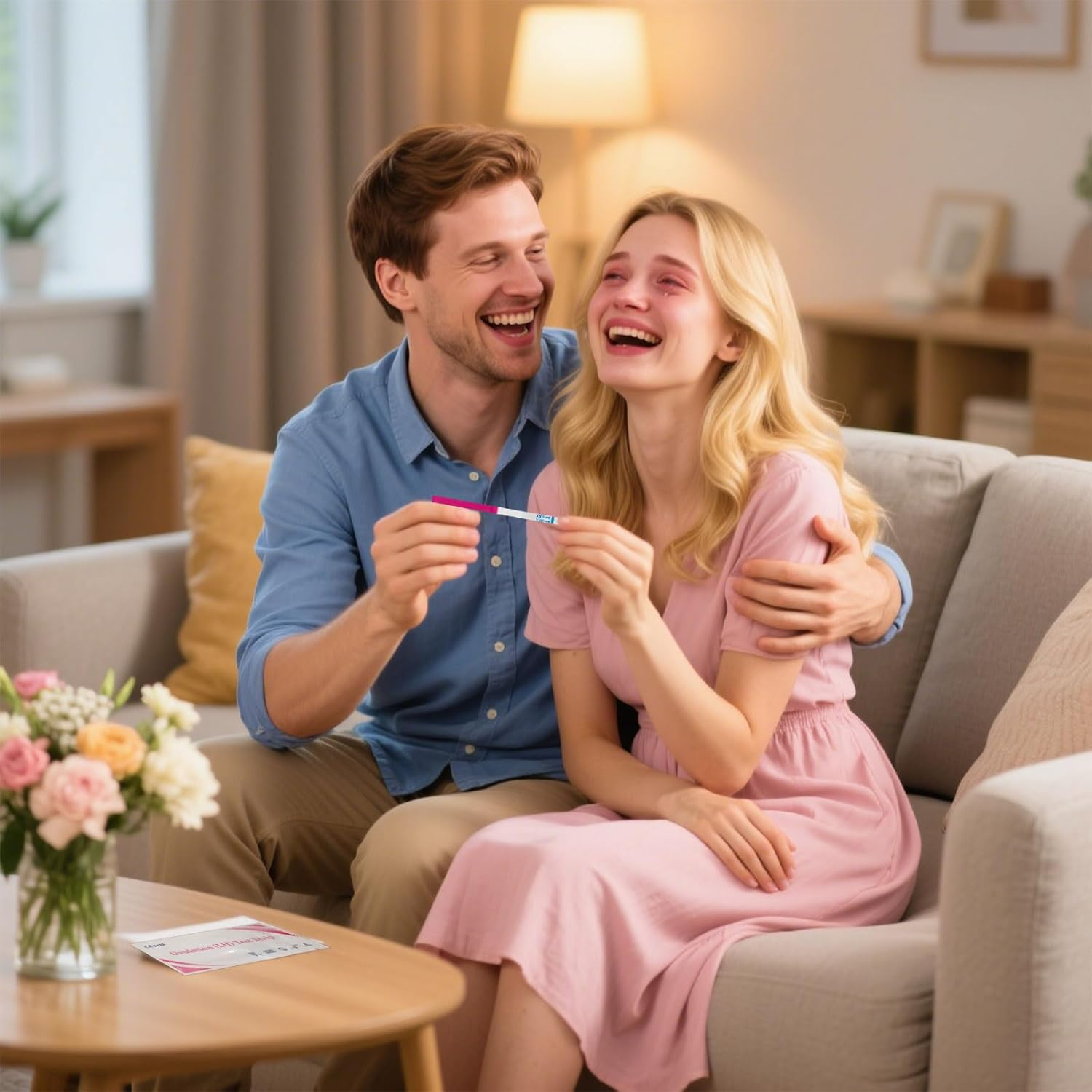 50Pcs Pregnancy Test, Early Detection for Women Ovulation Test Strips Kit, 2.5Mm Accurate and Sensitive Ovulation Test Strips, for Home Self-Examination image number 4