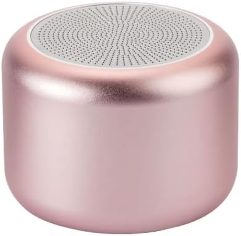 Hype Audio Portable Mini Bluetooth Wireless Speaker, Lightweight Super Compact, Enhanced Stereo Sound Bass for Outdoor, Sport, Party, Desktop, Bedroom and Camping (Gold)