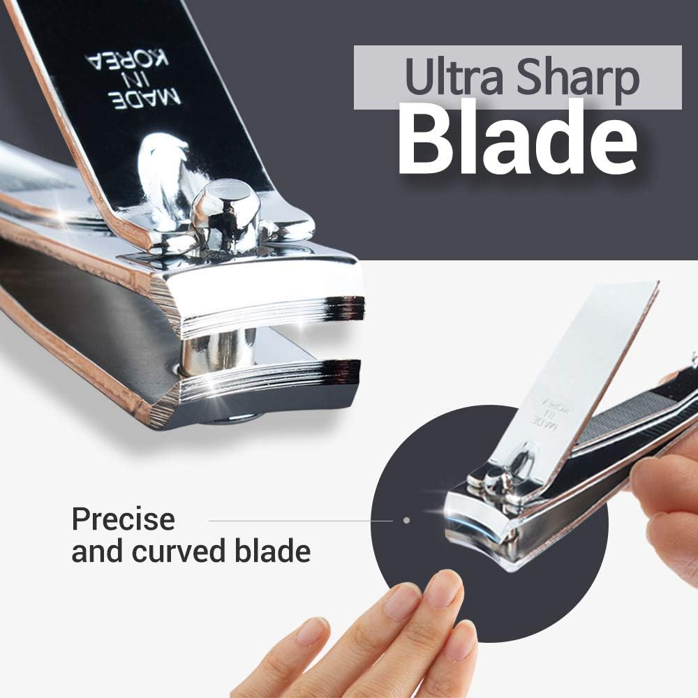 [Made in Korea] 12Pcs ROYAL Nail Clippers, Curved Blades, Medium Size image number 5