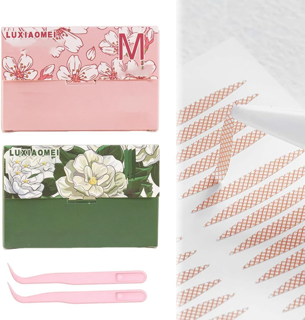 IEBTAWN 2 Boxes of Slip-On Eyelids Stripes Invisible Eyelid Tapes, Eyelid Stripes Invisible, Eyelid Tape, Eyelid Tightening Strips, Skin-Friendly, Natural, for Daily Make-Up, Photos image number 3