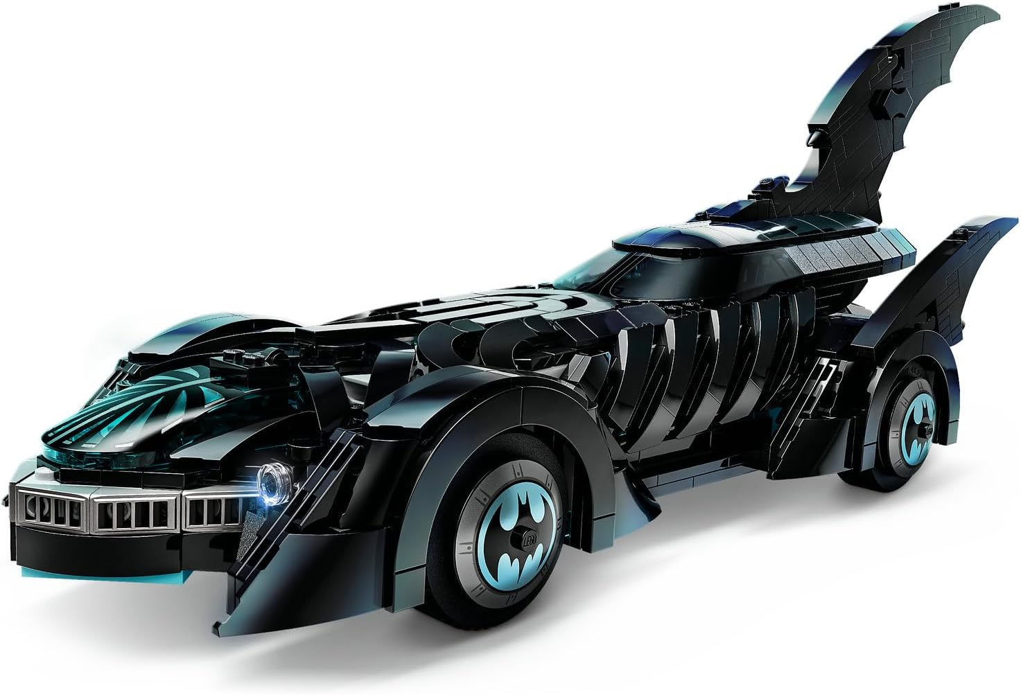 LEGO&reg; DC Batman&trade;: Batman Forever&trade; Batmobile&trade; 76304 Super Hero&trade; Toy, Bedroom Decor for Kids, Film Merch Play-And-Display Set with a Minifigure and Name Plaque, Toy for Boys and Girls image number 5