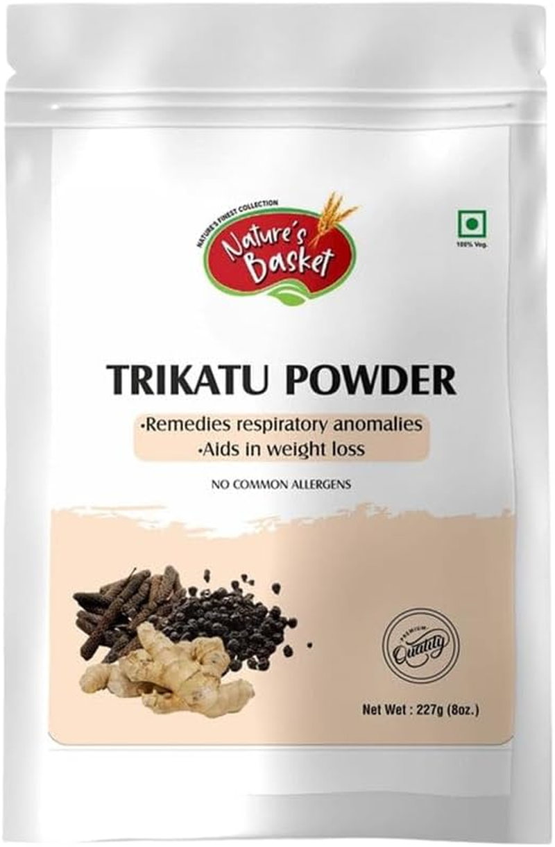 Nature'S Basket Trikatu Powder (Piper Longum Linn, Zingiber Officinale, Piper Nigrum Linn) 227 Grams