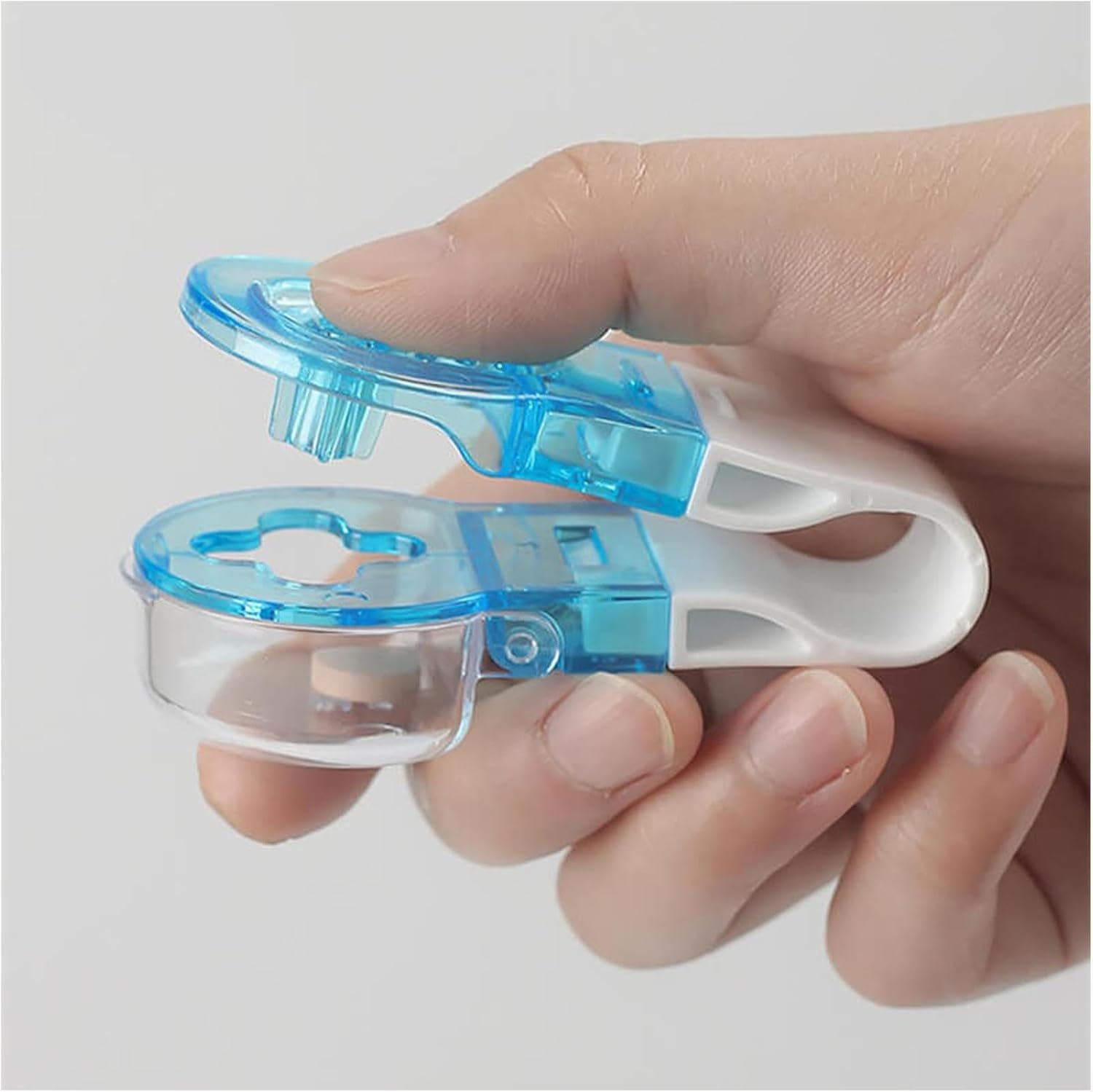 Pill Popper for Blister Pack - 1/2/3 Portable Pill Taker,Small Pills Dispenser Remover,Pill Puncher with Container,Pill Puncher for Blister Packs,Pill Dispenser,Easy to Take Out Pills from Package - 3 Pcs image number 4