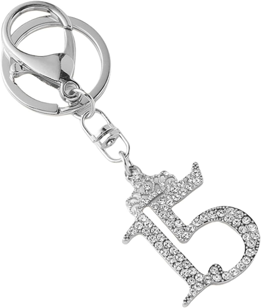 Wjnflqn Elegant Keychains - Number 15 Bag Keyrings Pendant,Creative Purse Bag Ornaments, Fashion Backpack Pendant for Wallet Phone