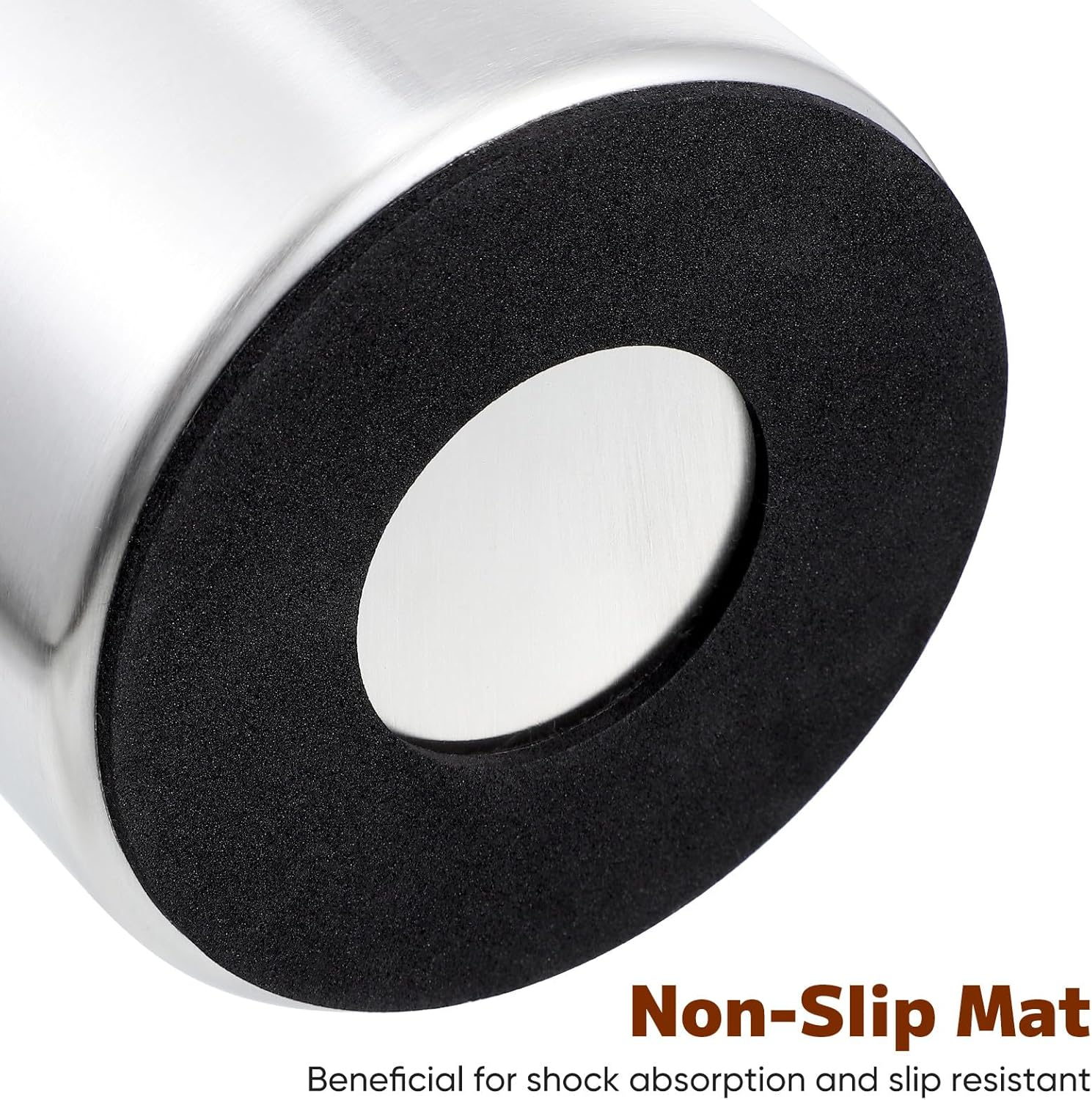 BESPORTBLE Stainless Steel Coffee Knock Box Coffee Ground Container for Home Bar Espresso Machine Accessories Tea Waste Bin image number 3