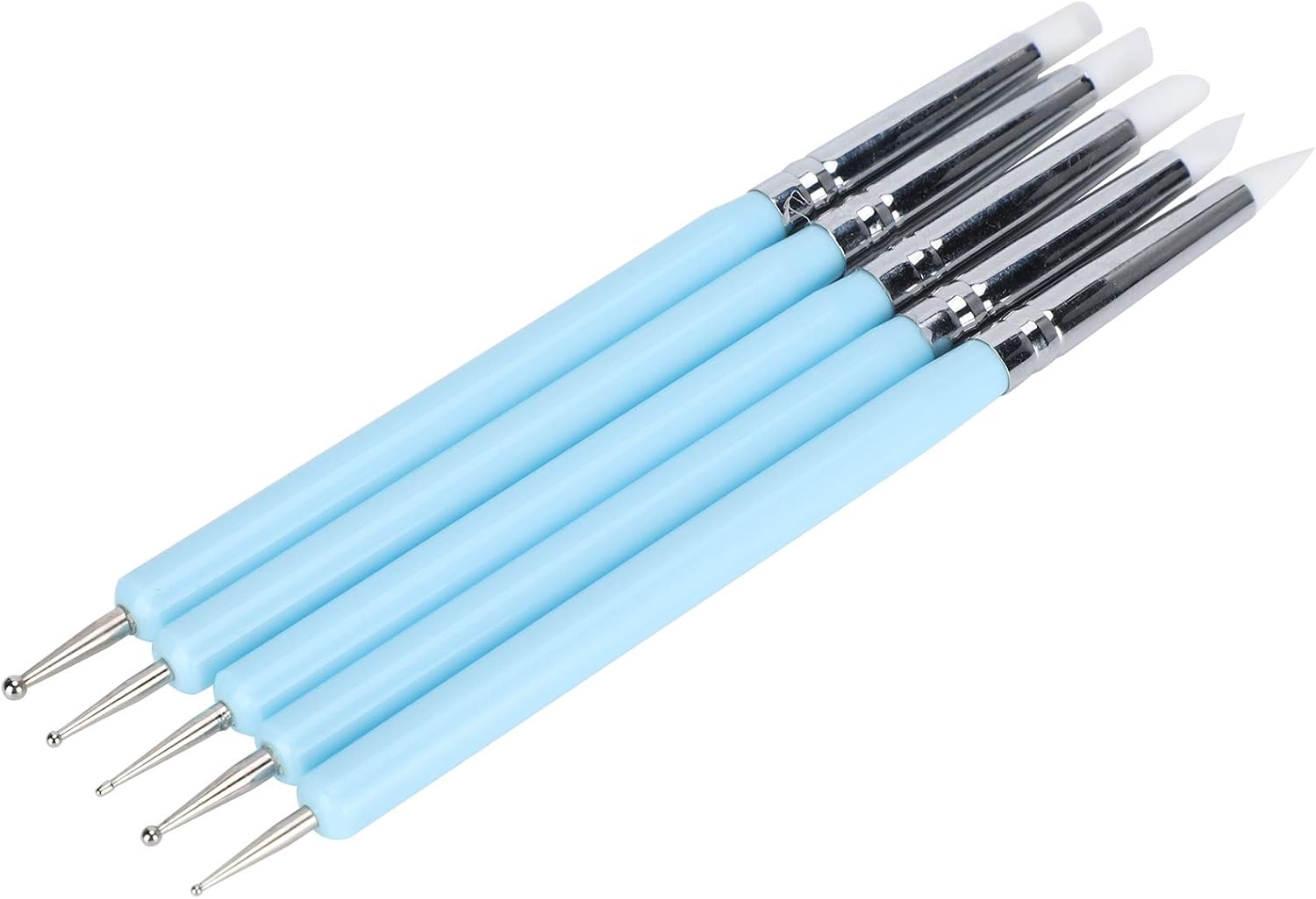 RIZGHWOY Tonkulptursstift Long -Term Dating Tools for Clay Sculptures, Nail Art and Art Projects, 5 Pieces image number 3