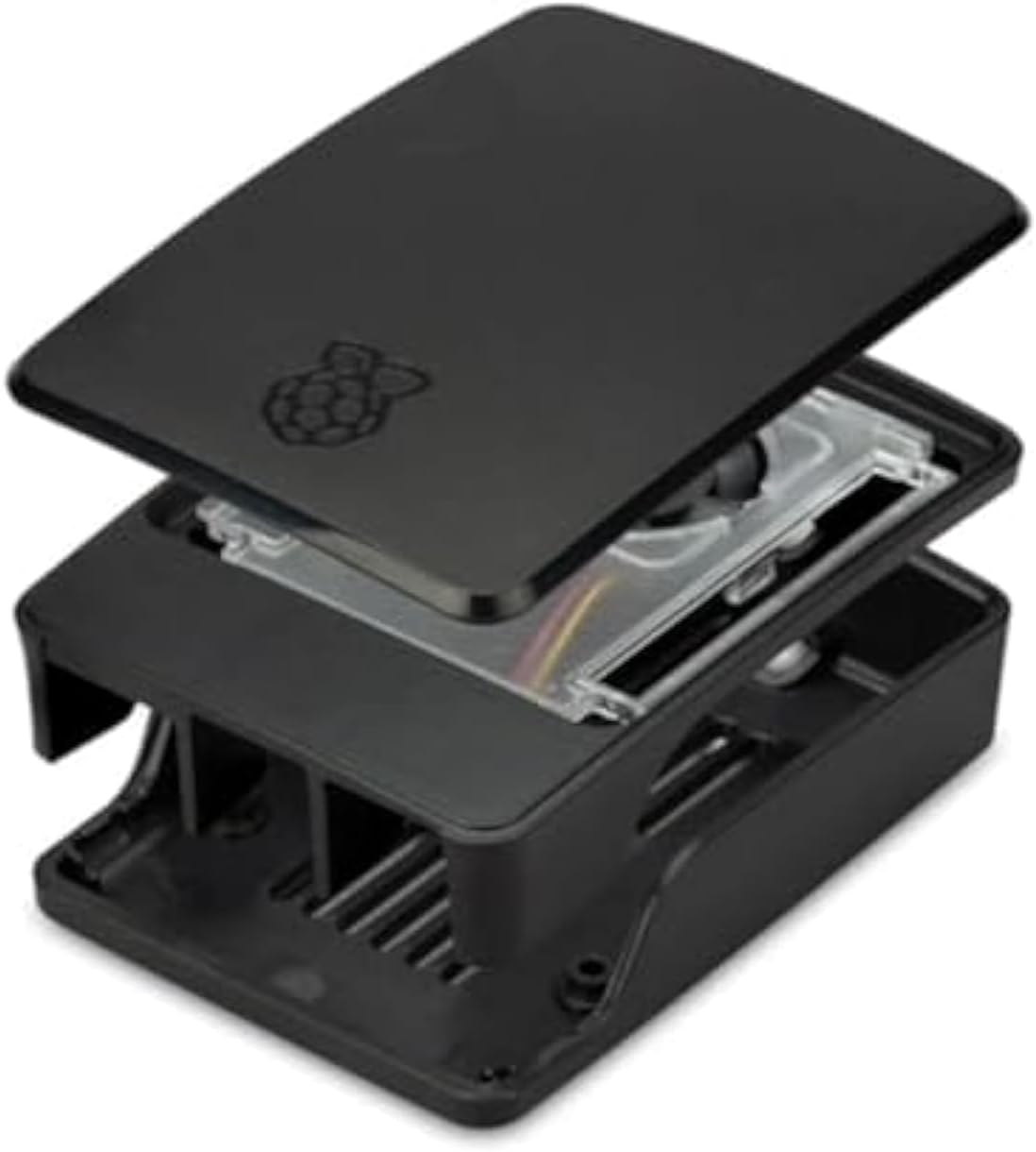 Raspberry Pi Official Case with Fan Grey/Black for Raspberry Pi 5 Model B (The Board Is Not Included.) [SC1160]