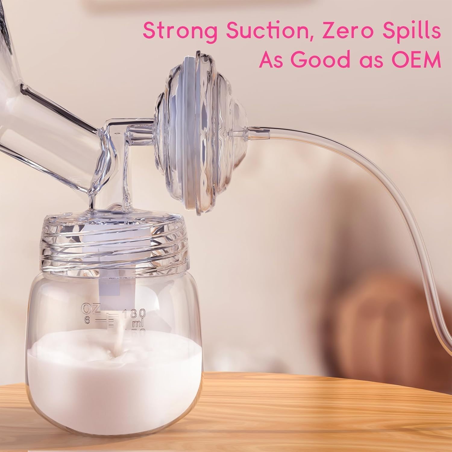 Spectra Replacement Pump Parts Compatible W/ S1/S2/9 Plus, Not Original Accessories, 13Mm Full Set Replacements Include Spectra Flange/Duckbill Valve/Tubing/Backflow Protector image number 4