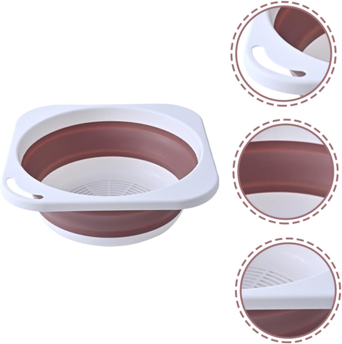 HONITANO Portable Folding Wash Basin Collapsible Multi-Functional Storage Basin image number 5