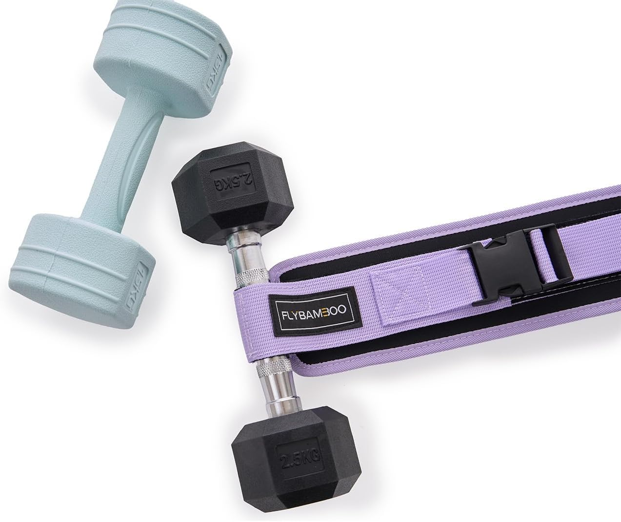 Hip Thrust Belt for Dumbbells,Booty Belt for Hip Thrust Slip-Resistant Padding - Gray image number 2