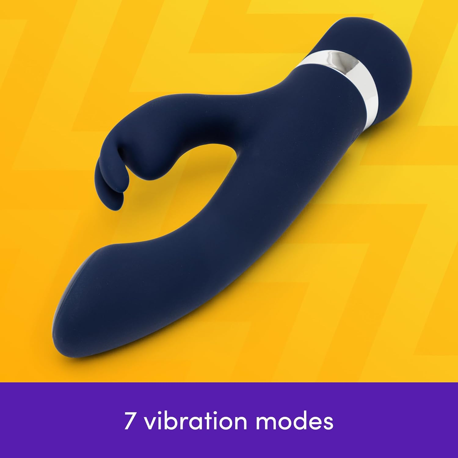Lovehoney Warming & Cooling Rabbit Vibrator for Women | Silicone Vibrating Dildo G Spot Massager | 7 Powerful Vibration Modes | Rechargeable Clit Vibrator | Waterproof Adult Sex Toys for Couples image number 4