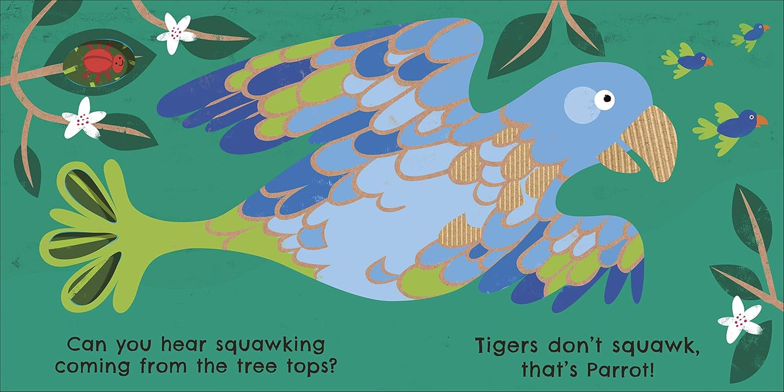 Eco Baby Where Are You Tiger?: a Plastic-Free Touch and Feel Book image number 2