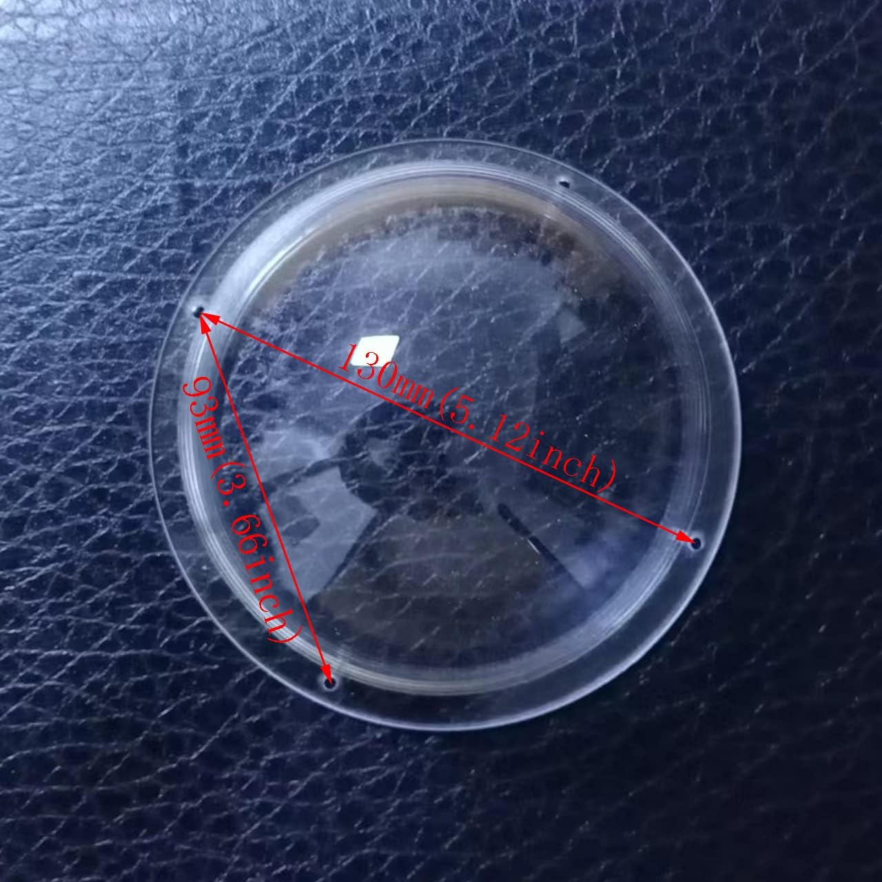 LOTOWELZON 4.72Inch/120Mm Acrylic Indoor/Outdoor CCTV Replacement Clear Camera Dome Cover Security Camera Housing Surveillance Camera Cover Pet Dog Fence Window image number 6