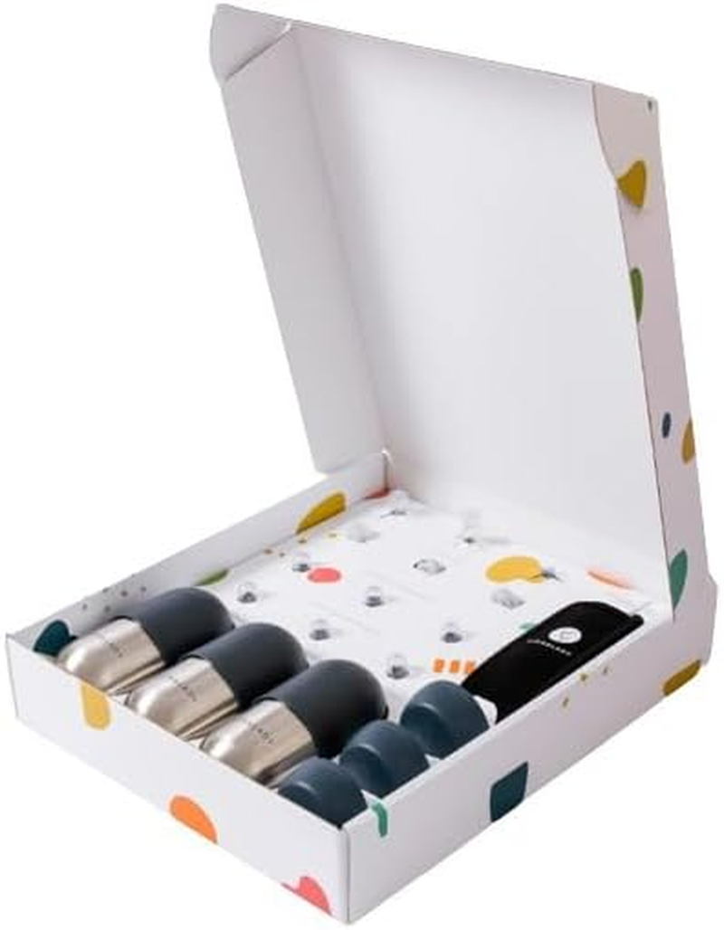 Lion & Lady Australia Baby Feeding Bottle Set - 210Ml 18/8 Stainless Steel 3 Pack W/ Anti-Colic Teats, Sippy & Straw Adaptors for Newborn to Toddler | Baby & Toddler Feeding Supplies (Fuchsia Pink)