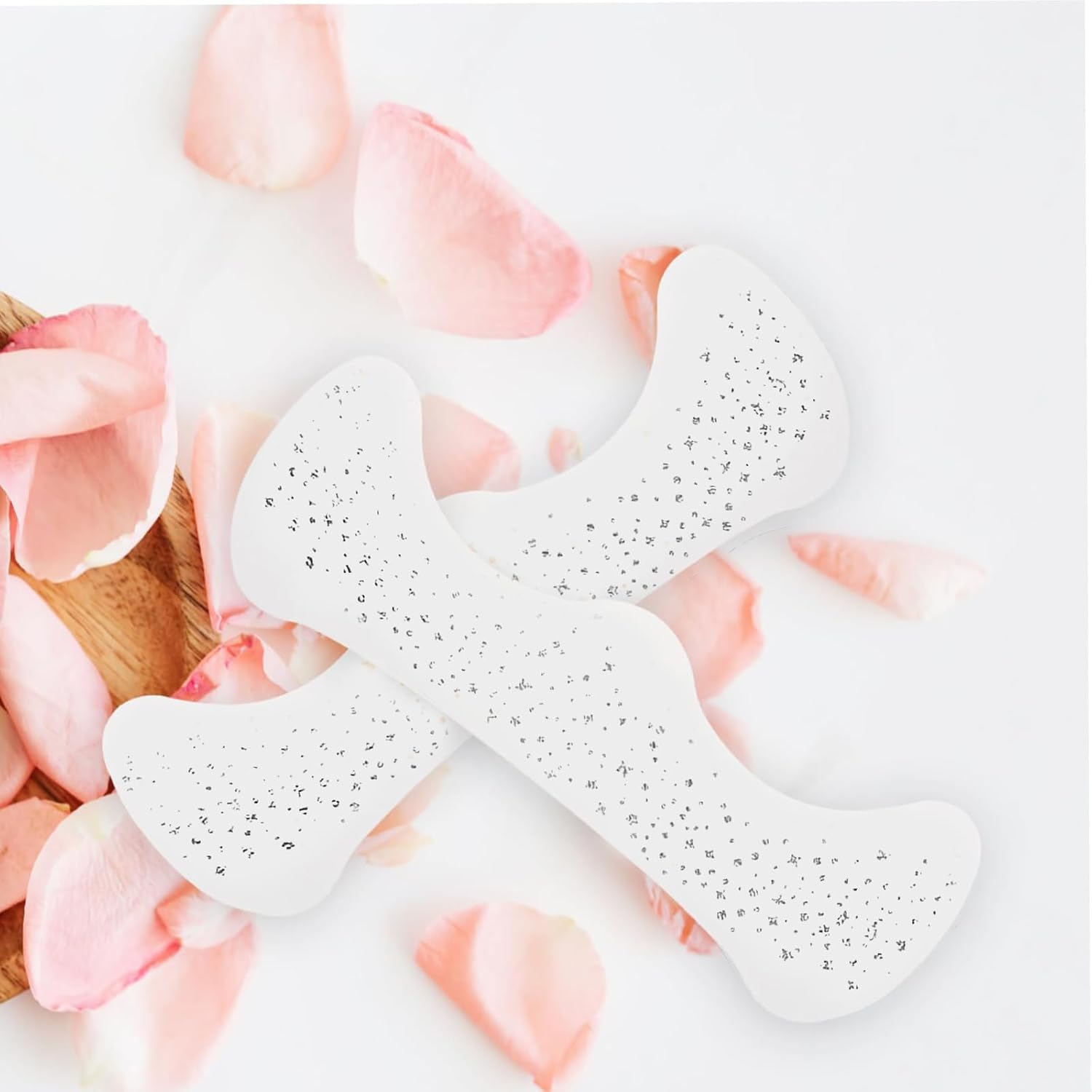 Treayes 6 Pcs Glitter Freckles Face Gems & Temporary Tattoos - Silver Star Face Jewels, Sparkle Freckles Makeup Patches image number 2