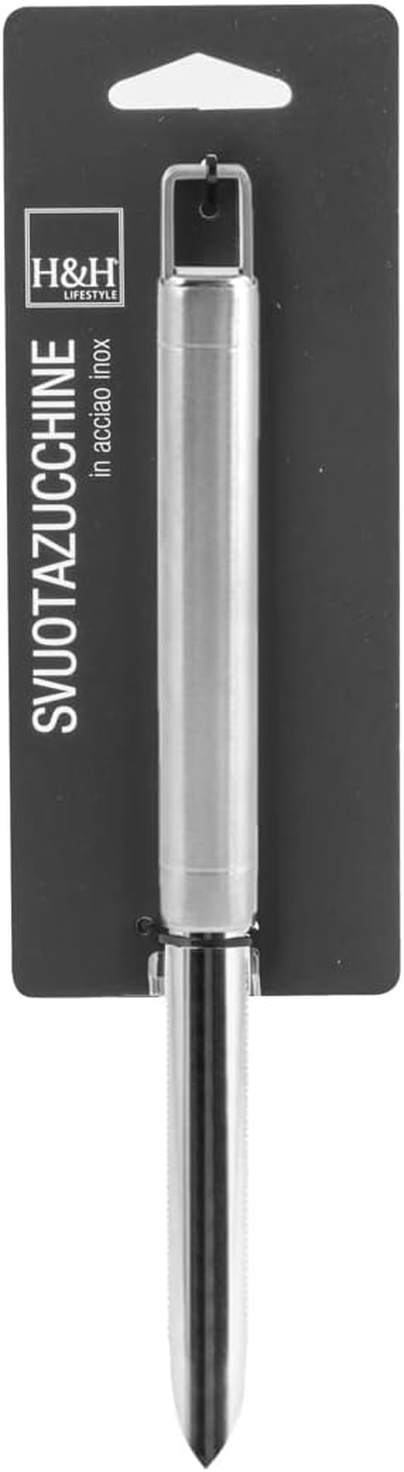 H&H Stainless Steel Zucchini Empty, Kitchen Line, Grey, S image number 1