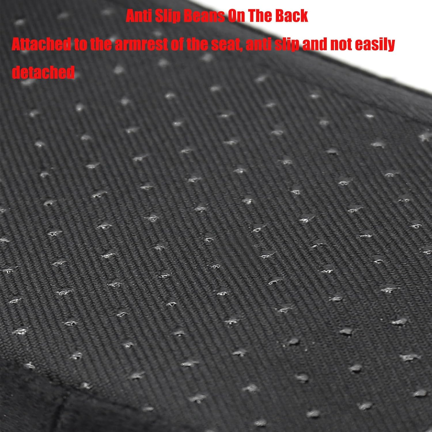 XUTONG 2Pcs Chair Foam Armrest Pads,Comfort Office Chair Arm Rest Gaming Desk Chair for Computer,Car Seat (Black) image number 6