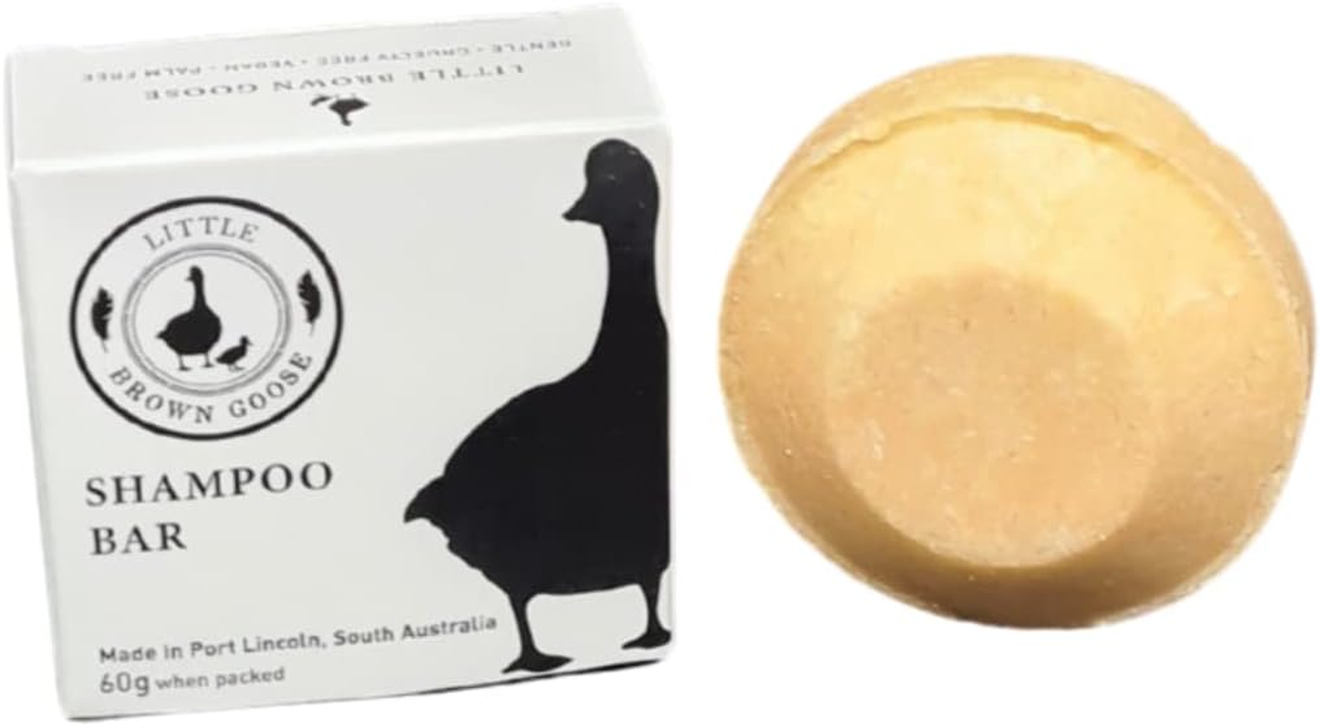 The Little Brown Goose Fifty Shades Handmade Shampoo Bar. These Solid Shampoo Bars for Hair Are Soap Free, Paraben Free, Sulfate Free, Cruelty Free and Vegan. Natural Shampoo Bar Long Lasting over 50 Regular Washes (60 Gram) image number 1