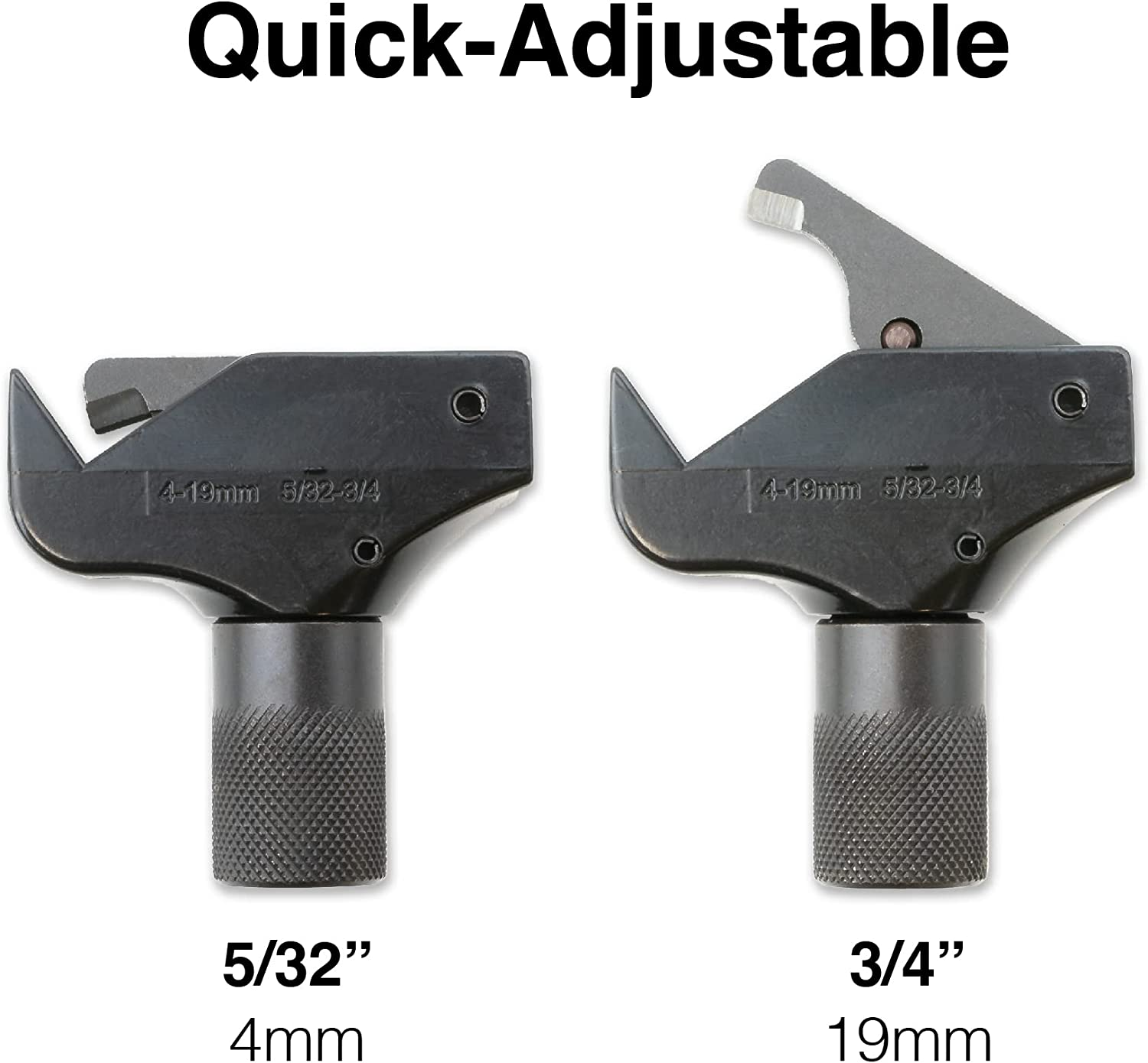 TGR Quick Adjustable Universal Thread Restorer 5/32'' to 3/4''(4-19Mm) for External Thread Repair (HT-2360) image number 1