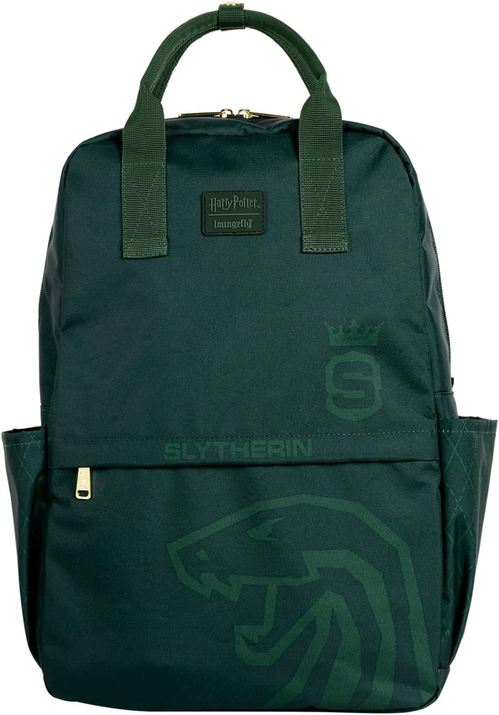 Loungefly - Warner Brothers - Harry Potter - Slytherin - Backpack - Amazon Exclusive - Gift Idea - Official Merchandise - for Boys, Girls Men and Women - Movies Fans