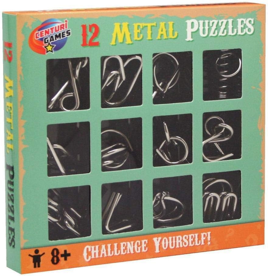 12 Piece Metal Puzzles image number 1