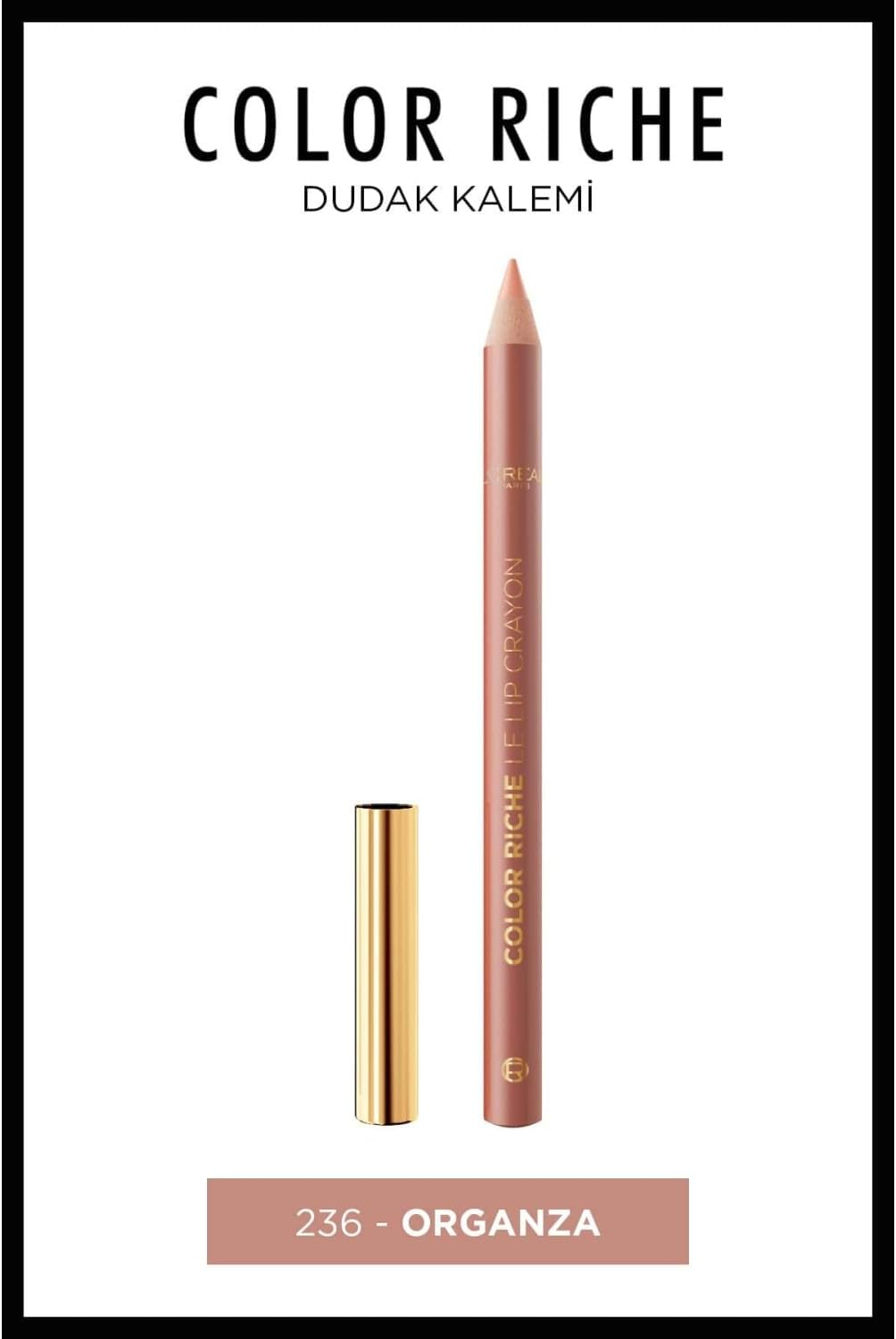 L'Oreal Paris Color Riche Couture Lip Liner 107 Seine Sunset, 1 G