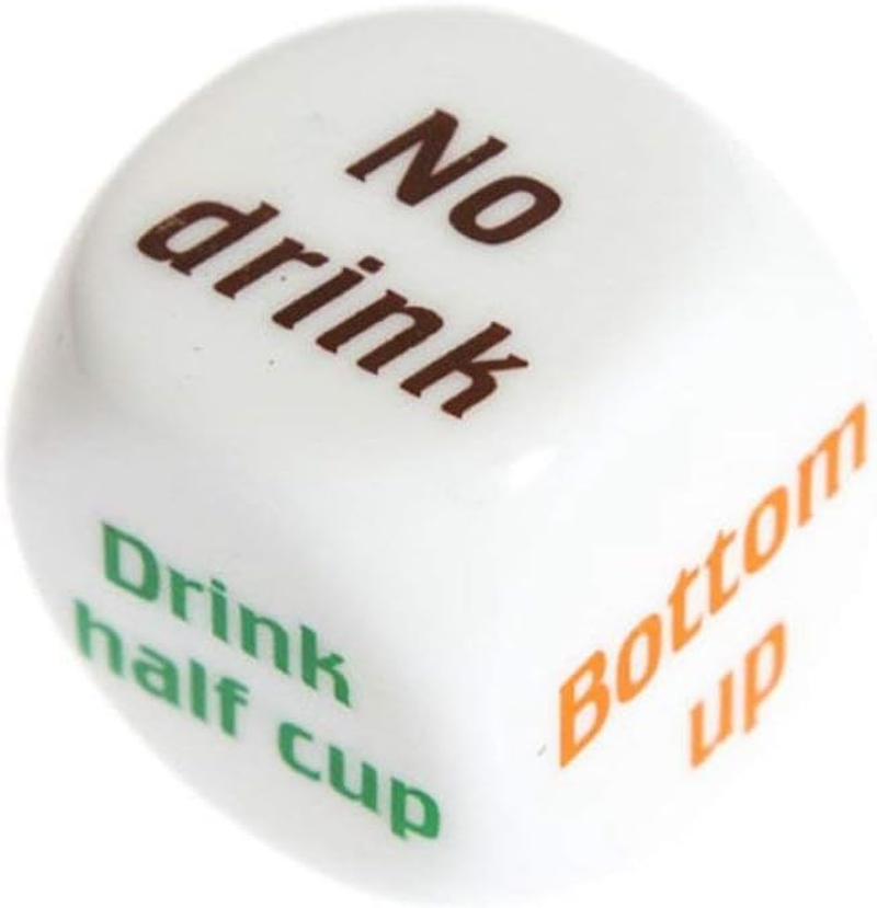 Drinking Dice Game, Drunk Frenzy Party Game for Adult, Bachelorette Game 3 Pcs image number 1