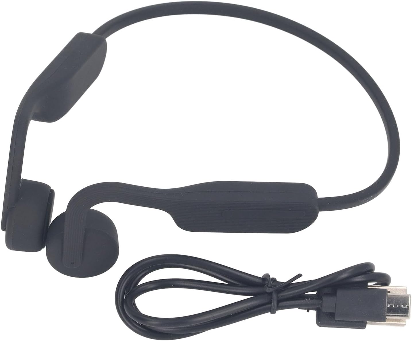 Bone Conduction Headphone with Open Ear Design, ENC Noise Reduction and IPX6 Waterproof for Running, Cycling, Working image number 4