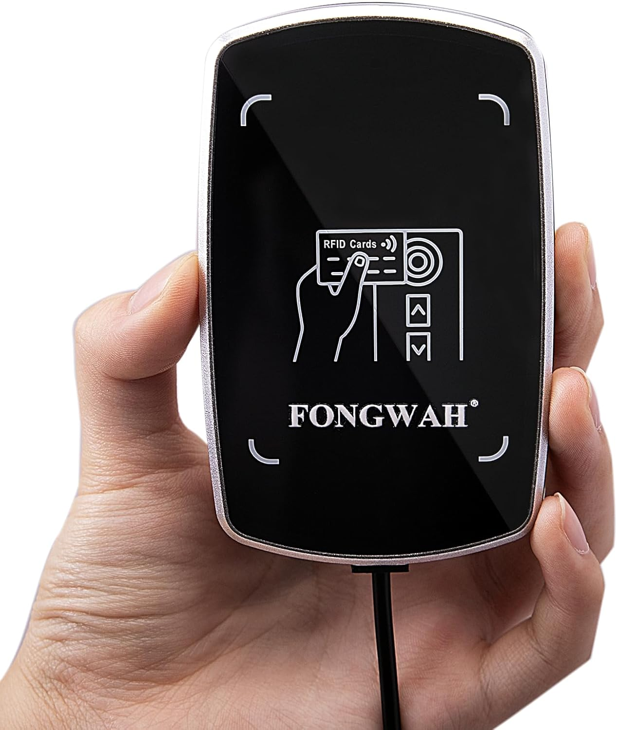 Fongwah Desktop RFID IC and ID Card Reader S7-EU-00-02, Keyboard Emulation Output, Support ISO14443A Cards /S50 Card and 125Khz ID Cards image number 6