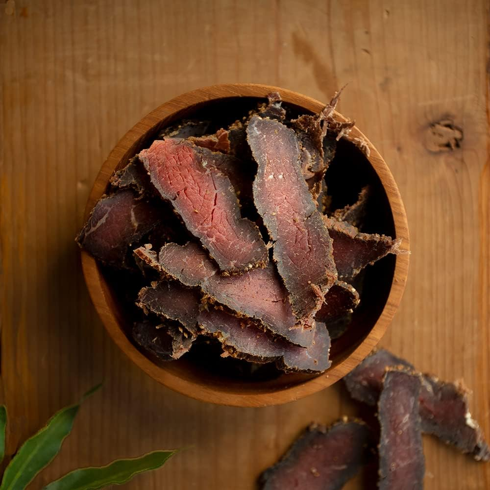 Protea Foods Traditional Lekker Biltong Slices - 1 X 100G Bag