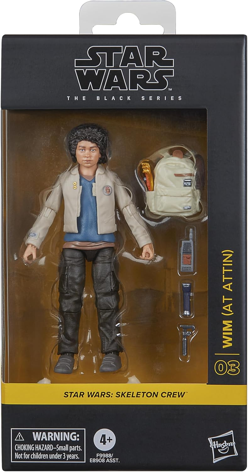 Star Wars the Black Series Wim (At Attin), Star Wars: Skeleton Crew Collectible 6 Inch Action Figure image number 3