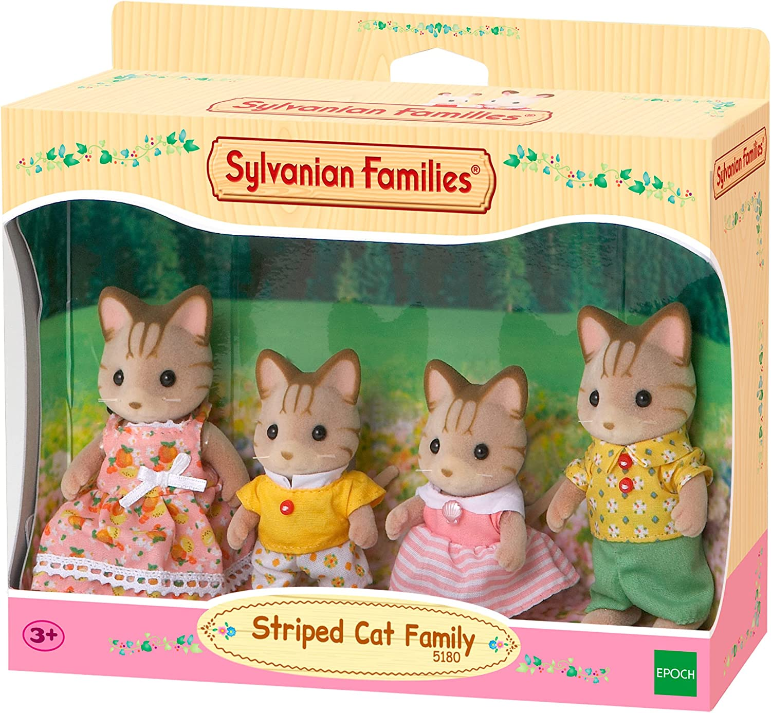 Sylvanian Families - Striped Cat Family image number 5