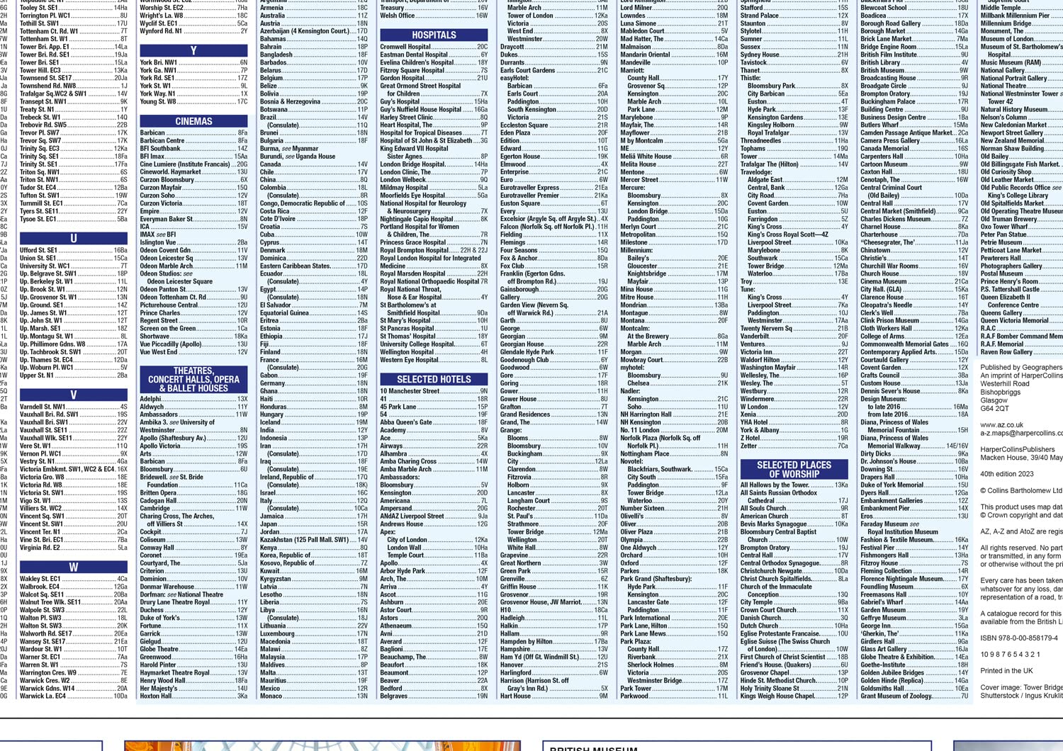 London A-Z Visitors Map [New Edition] image number 4