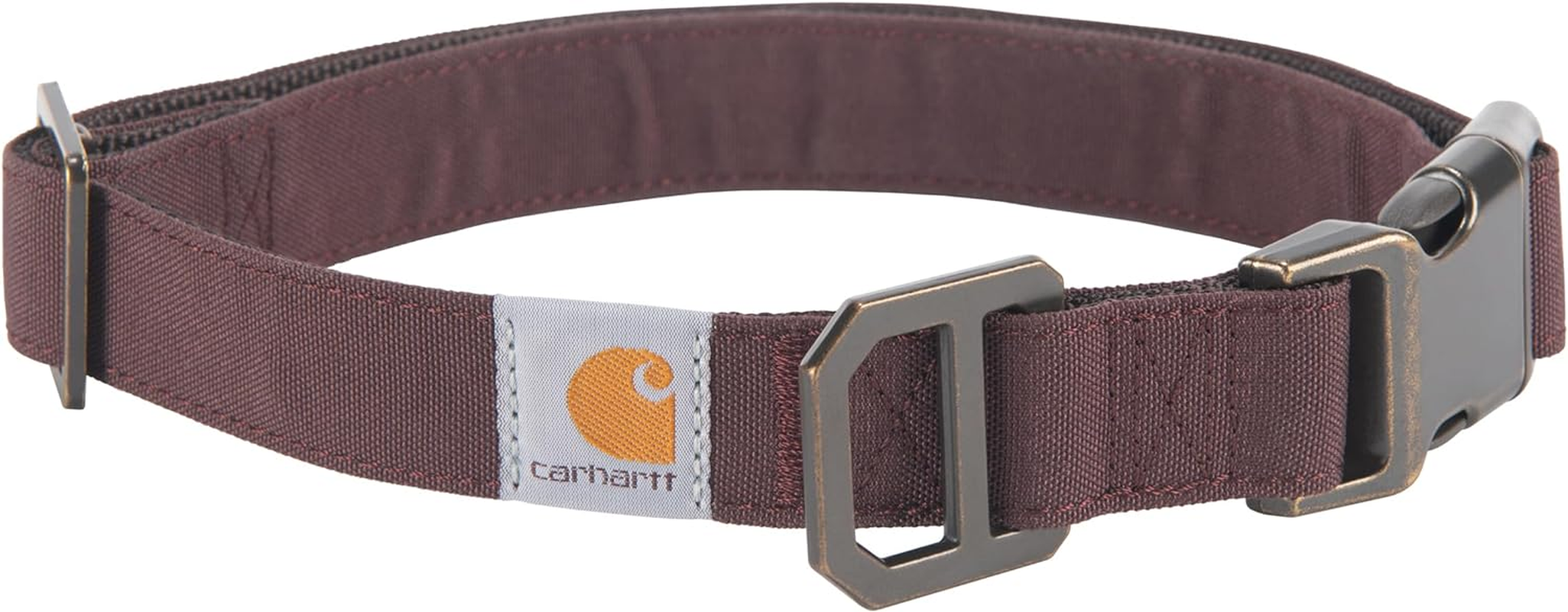 Carhartt Fully Adjustable Nylon Webbing Collars for Dogs, Reflective Stitching for Visibility, Hunter Orange (Nylon Webbing), Medium image number 4
