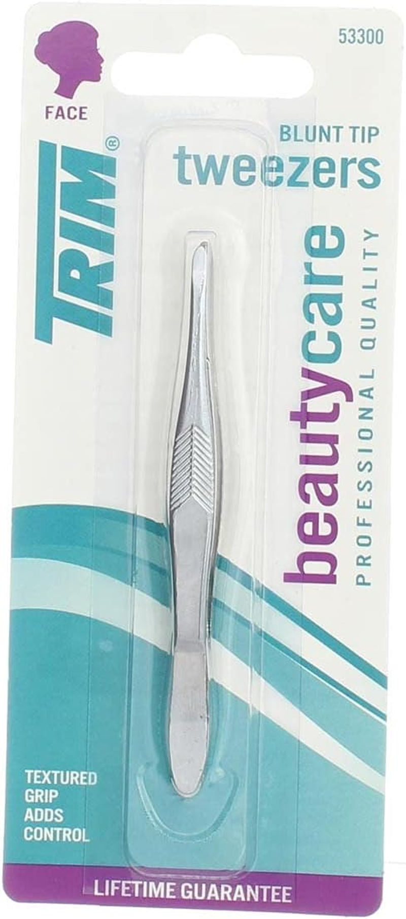 Trim Tweezers Square Tip - Pack of 2 image number 1