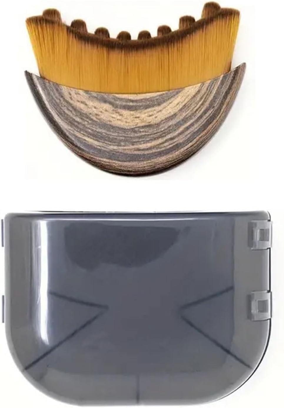 Yxvyxymyxxg​ Facial Lymphatic Brush & Contour Massager - Ergonomic Dry Brushing Tool for Reducing Puffiness, Defining Facial Features, Easy to Clean & Store image number 4