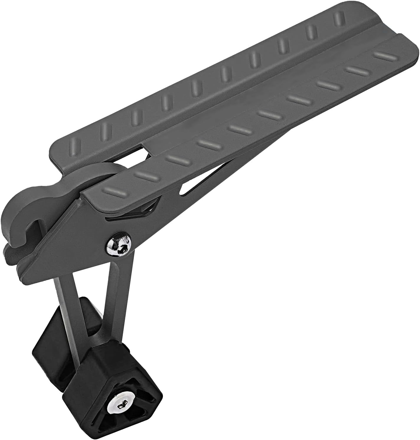 TOOENJOY Universal Fit Car Door Step, Foldable Roof Rack Door Step up on Door Latch, Both Feet Stand Pedal Ladder, Easy Access to Rooftop for Most Car, SUV, Truck, Max Load 400 Lbs(Orange