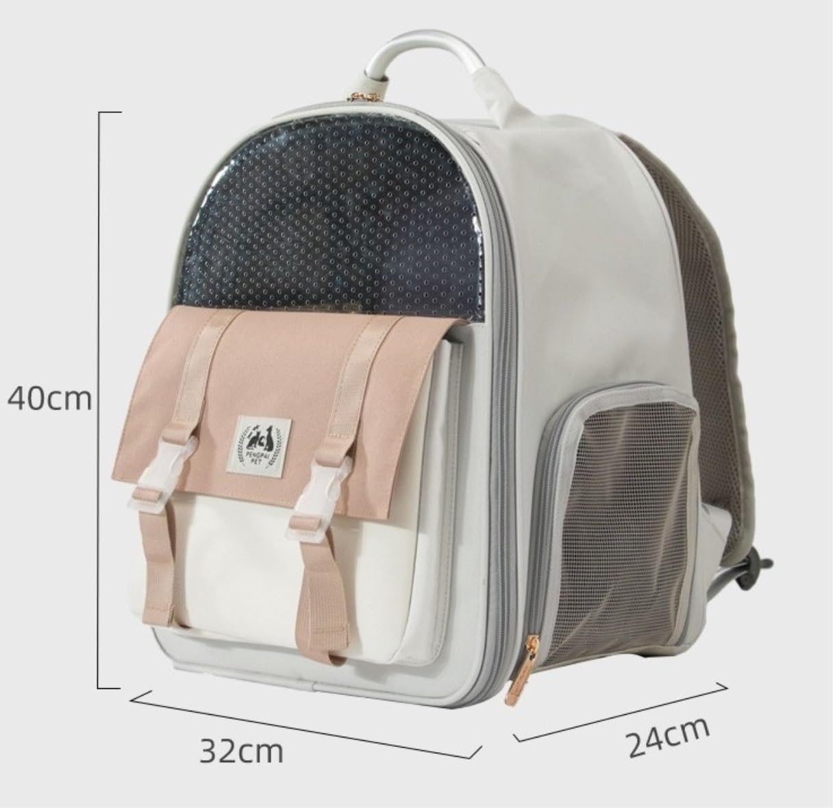 Cat Bag Dog Carrier Pet Carrier Pet Backpack Multi Purpose Portable Pet Carrier Bags Cat Bags for Traveling Hiking Cat Carrier Pet Bag Carrier(Color:Green) image number 2